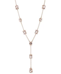 Multi Stone Y Necklace, 16"