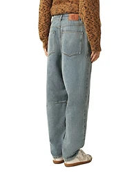 Avalon Seamed Jeans Light Used Blue