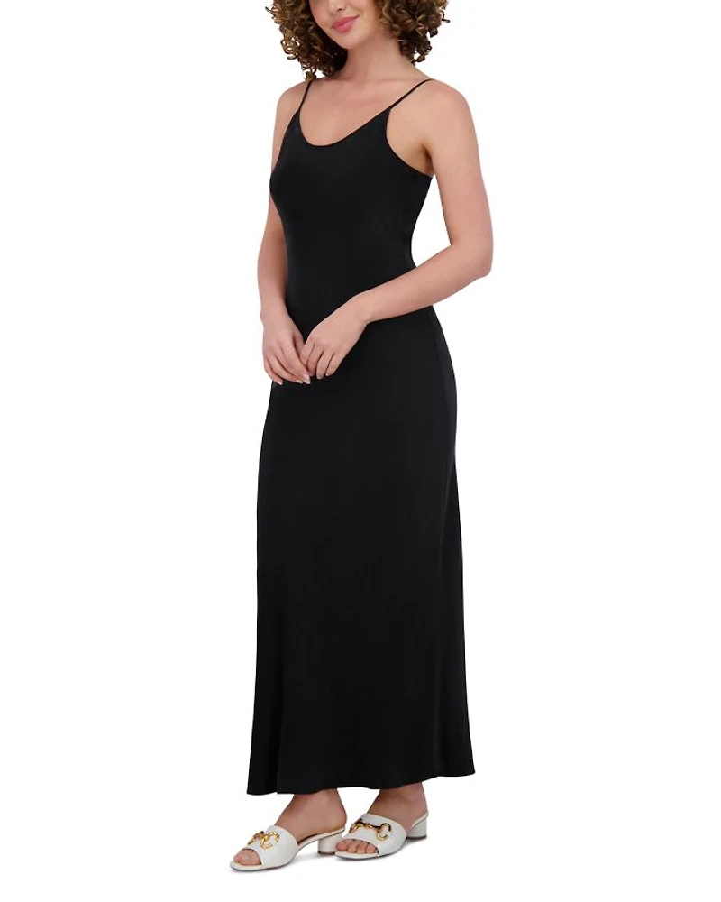 Brushed Straight Slip Dress