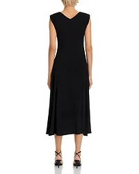 Isabel Ruched Sleeve Dress