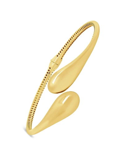 Bloomingdale's Fine Collection Crossover Cuff Bangle Bracelet