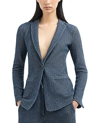 Emporio Armani Chevron Blazer