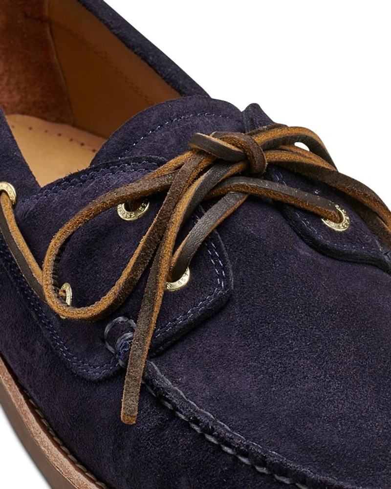 Men's Hampton Suede Boat Shoes