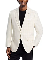 Hutson Plaid Slim Fit Sport Coat