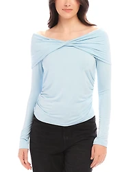 Fifteen Twenty Jillian Off The Shoulder Top