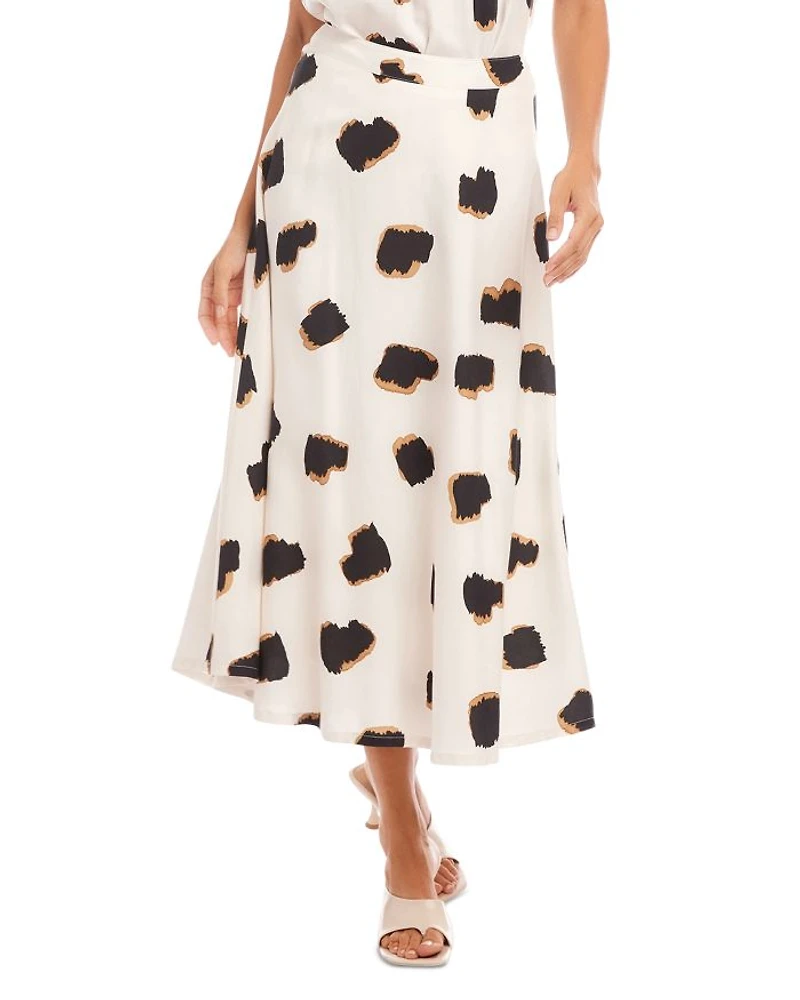Lexi Printed Midi Skirt