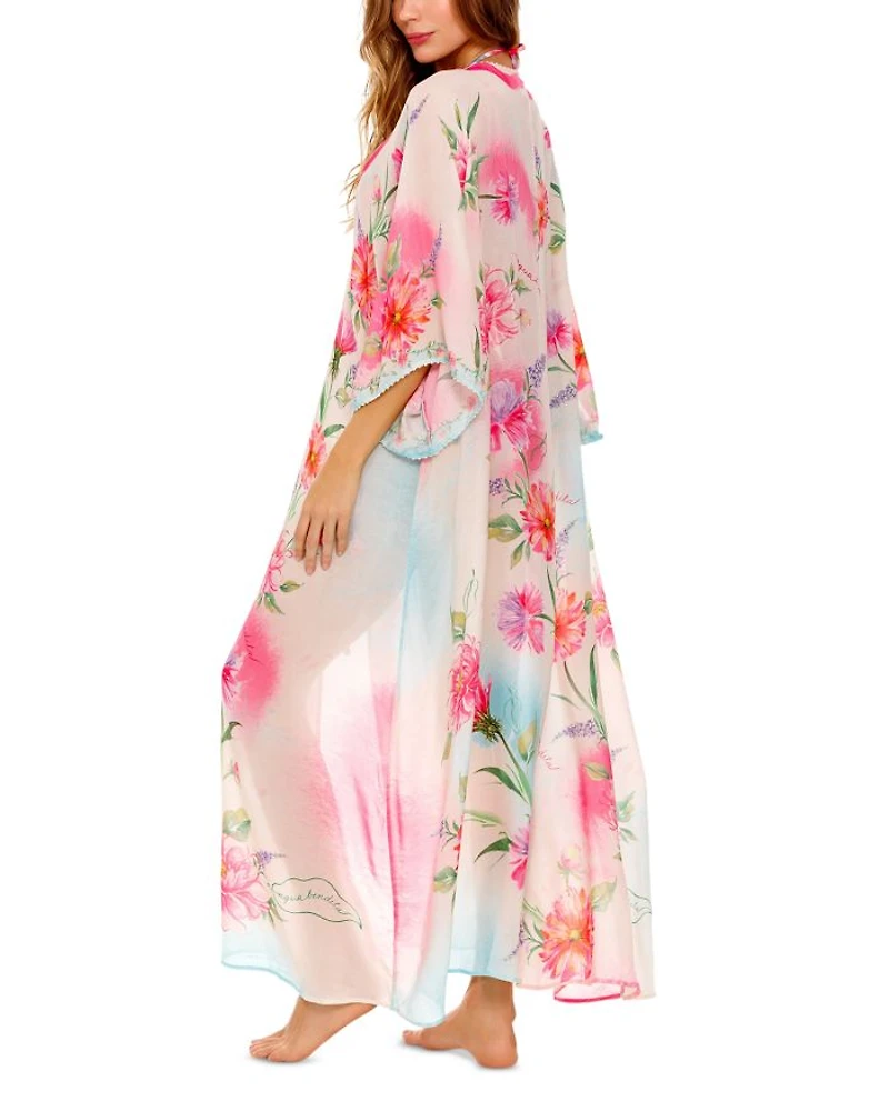 Selma Chroma Floral Cover-Up Tunic