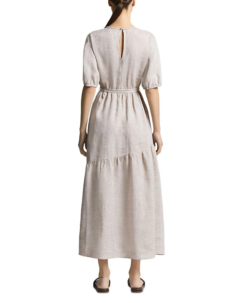 Teardrop Linen Dress