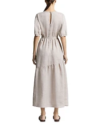 Teardrop Linen Dress