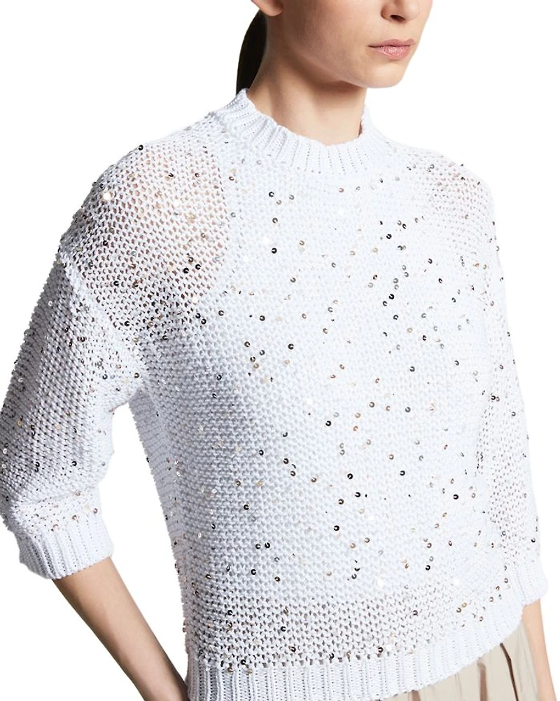 Sequined Sweater