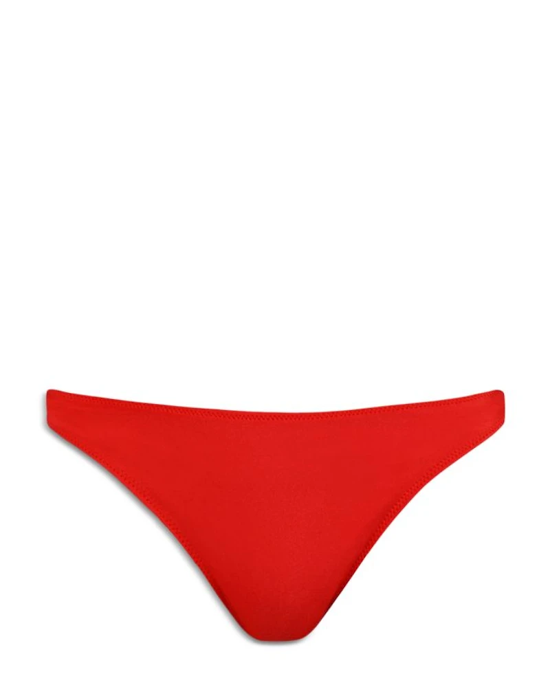 Jean Shimmer Scoop Front Bikini Bottom