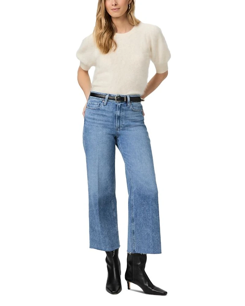 Anessa High Rise Wide Leg Ankle Jeans
