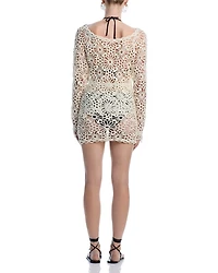 Crochet Top Swim Cover-Up