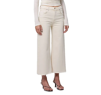 Citizens of Humanity Lyra High Rise Crop Wide Leg Jeans