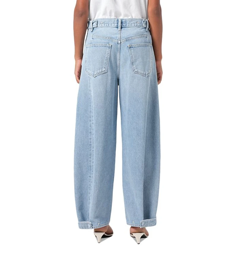 Darsha High Rise Wide Leg Jeans Replica