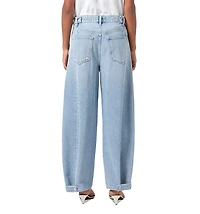 Darsha High Rise Wide Leg Jeans Replica