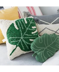 Monstera Cushion - 1' 3'' x  1' 3''