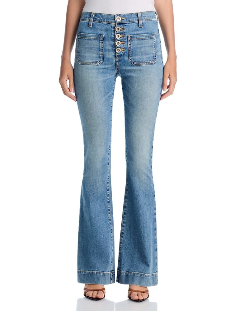 Cindy High Rise Flare Jeans