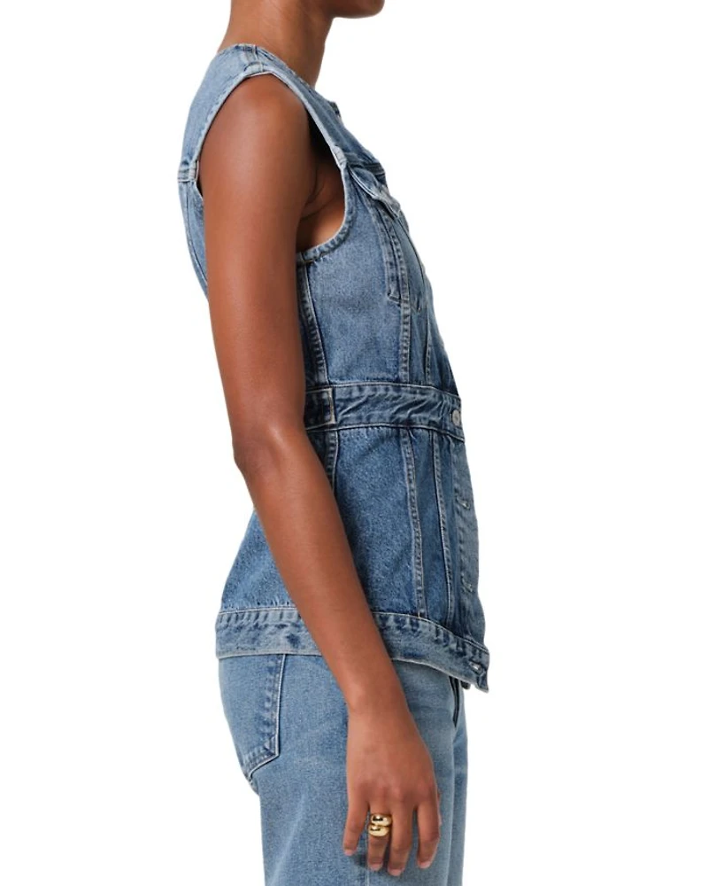 Idalene Denim Vest