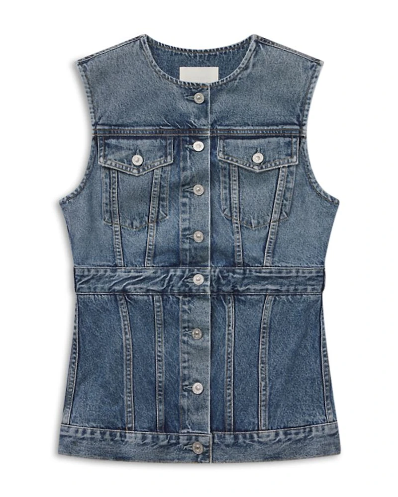 Idalene Denim Vest