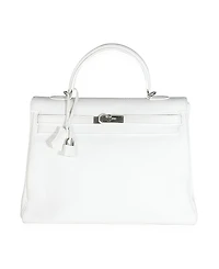Pre-Owned HERMES Retourne Kelly 35 Leather Handbag