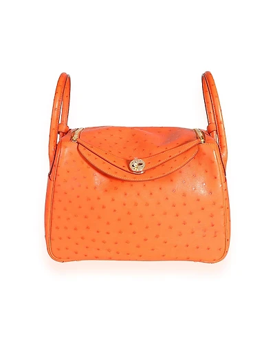 Pre-Owned HERMES Lindy Exotic Handbag