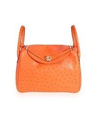 Pre-Owned HERMES Lindy Exotic Handbag