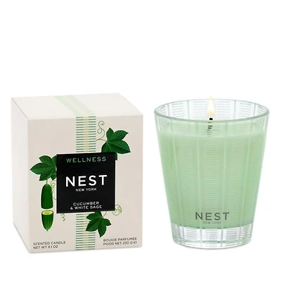 Cucumber & White Sage Classic Candle, 8.1 oz.