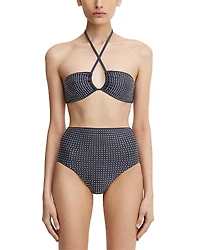 Significant Other Niah Embellished Bikini Top