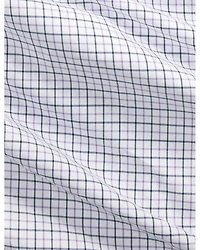 Cotton Classic Fit Long Sleeve Tattersall Poplin Shirt
