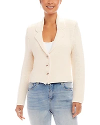 Karen Kane Button Up Blazer Sweater