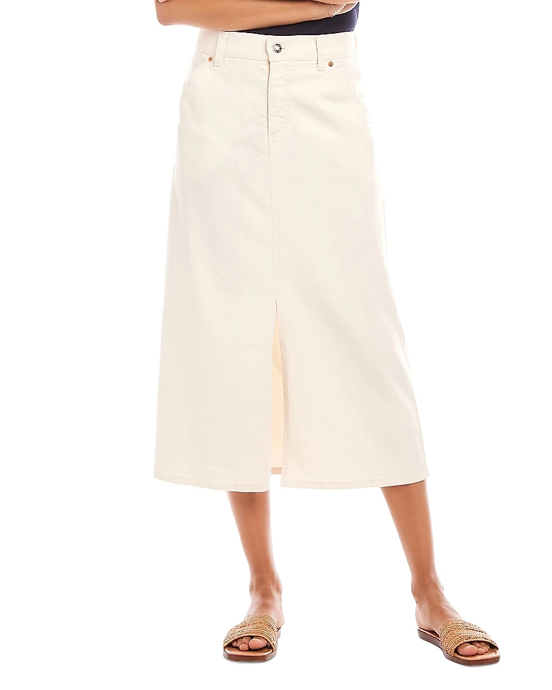 Karen Kane Denim Midi Skirt