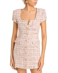 Generation Love Brunella Tweed Mini Dress