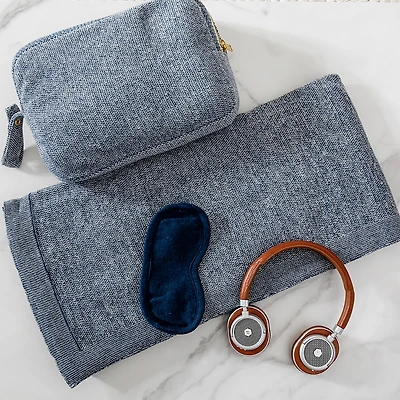 Pink Lemonade Shades Blue Travel Set