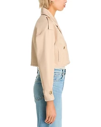 Kento Crop Trench Jacket