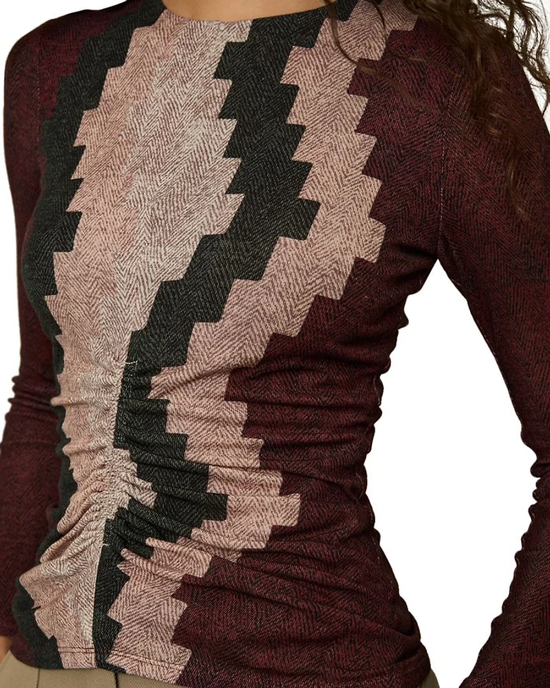 Gianna Printed Top