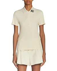 Moncler Short Sleeve Polo Shirt