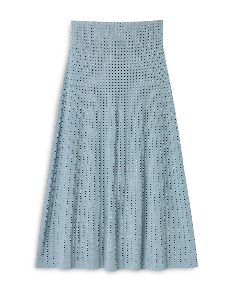 Pointelle Stitch Skirt