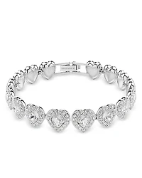 Swarovski Ariana Grande Crystal Heart Halo Tennis Bracelet