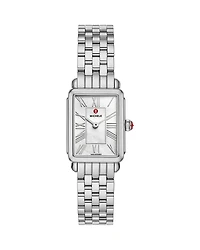 Michele Deco Park Stainless Steel Watch, 23mm x 29mm