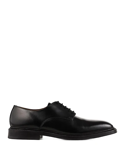 Sandro Men's Glazed Leather Derby Shoes