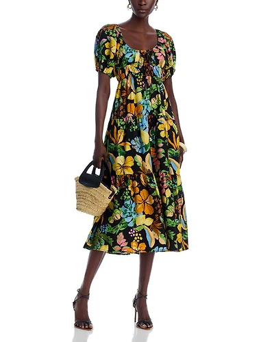 Floral Midi Dress