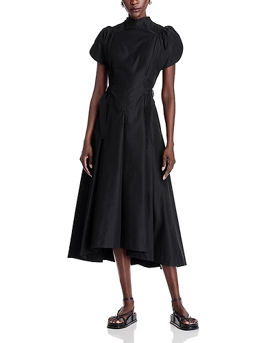 3.1 Phillip Lim Puff Sleeve Side Tie Dress