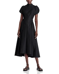 3.1 Phillip Lim Puff Sleeve Side Tie Dress