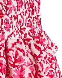 Girls' Tiered Floral Skirt, Little Kid, Big Kid - Exclusive