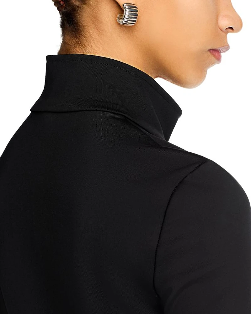 Zip Polo Top
