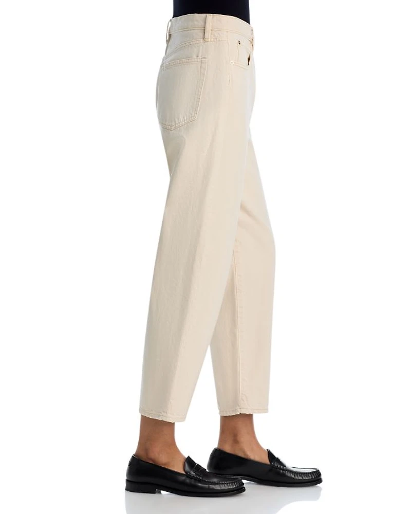 The Candle High Rise Ankle Tapered Jeans Butter