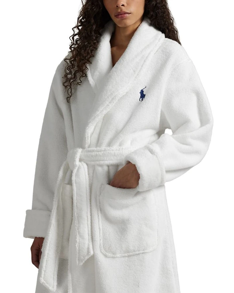 Printed Bear Robe