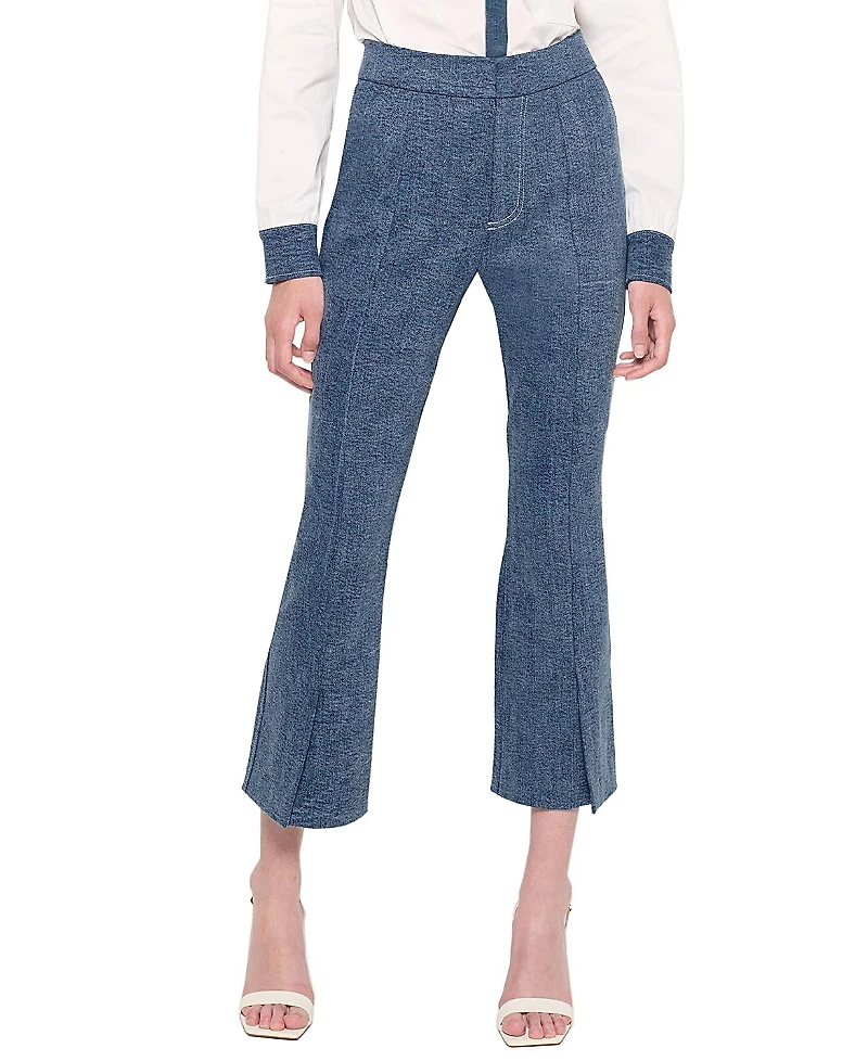 As by Df Gianna Cropped Micro Flares Pants
