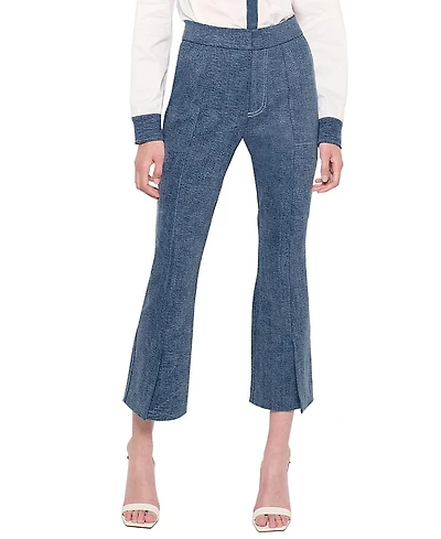 As by Df Gianna Cropped Micro Flares Pants